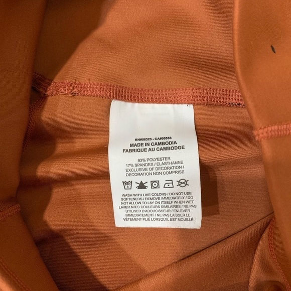 Nike dri-fit size medium burnt orange pink color block - Picture 4 of 6